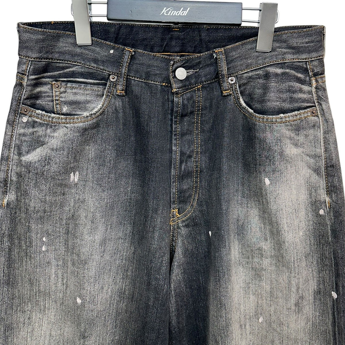 25AW1981 U BLACK TRAFALGARルーズフィットデニムパンツC00081 - Image 3