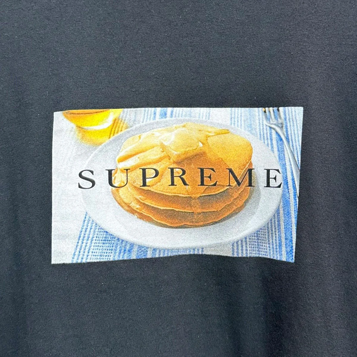 25SSPancakes TeeパンケーキプリントTシャツ - Image 4