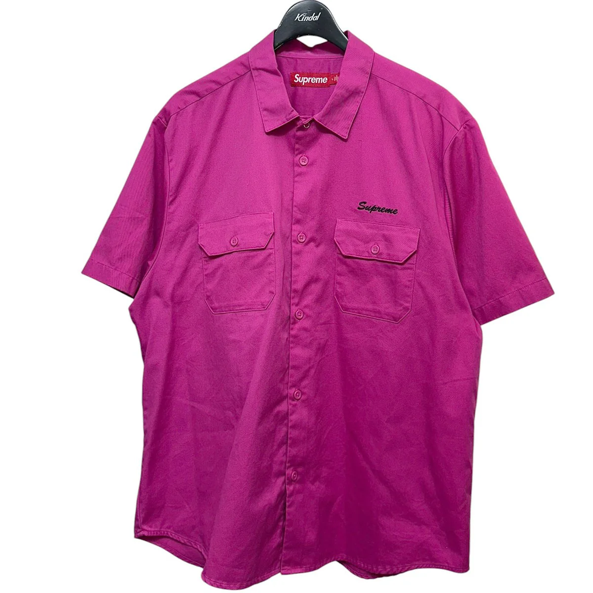25SSRhinestone Pin Up S／S Work Shirtラインストーンピンナップショートスリーブワークシャツ - Image 2