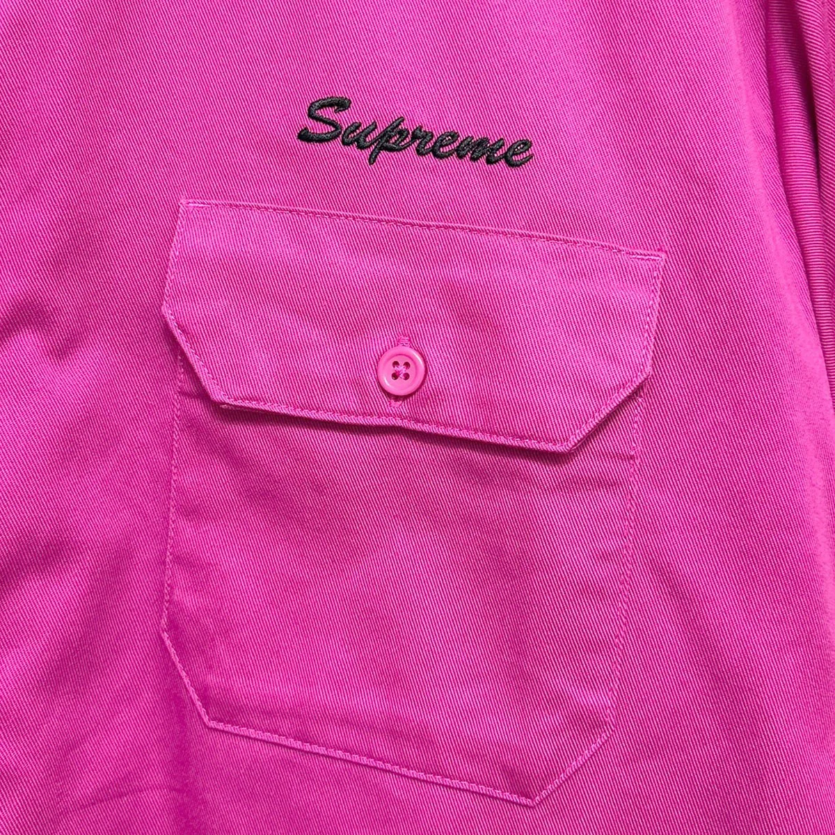 25SSRhinestone Pin Up S／S Work Shirtラインストーンピンナップショートスリーブワークシャツ - Image 4