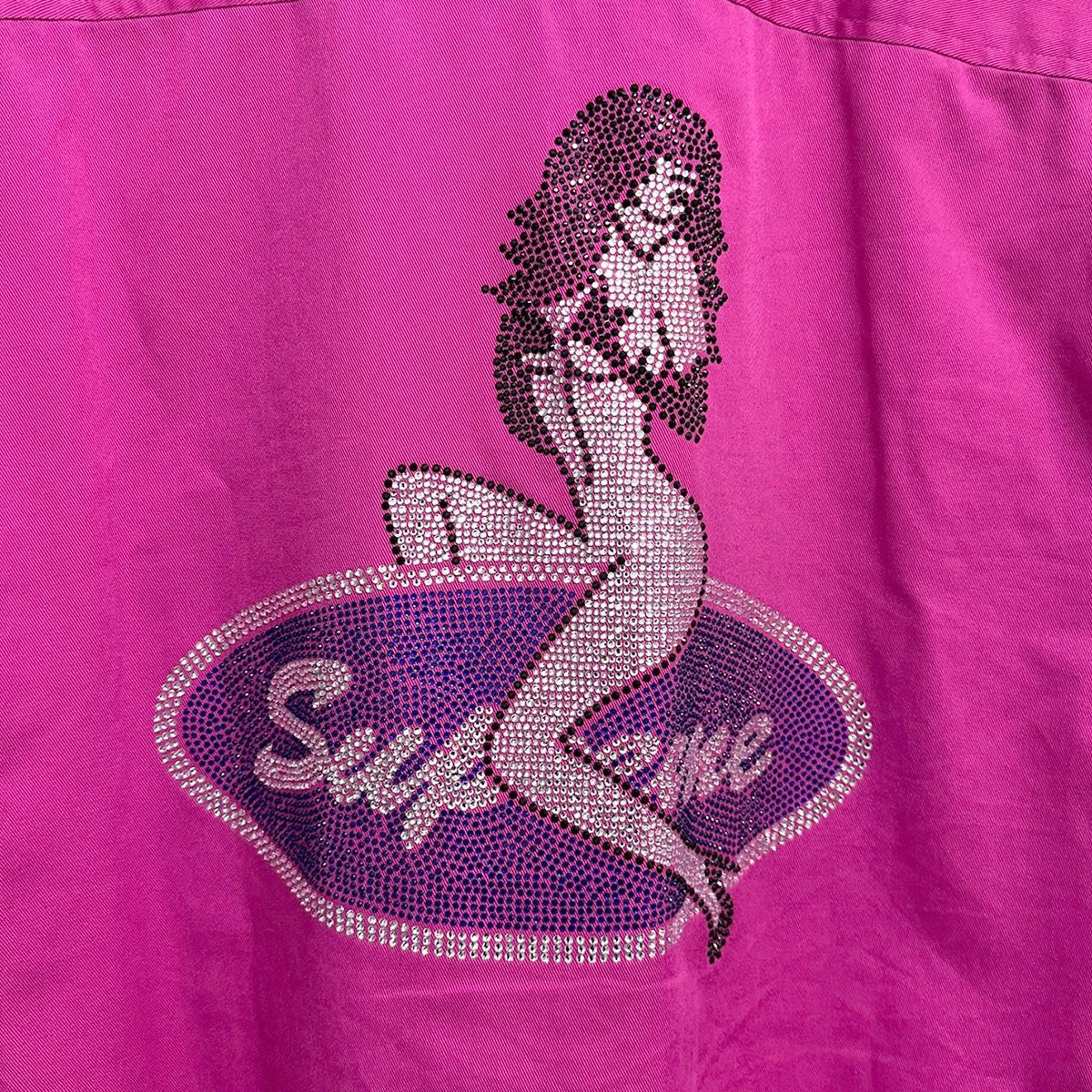 25SSRhinestone Pin Up S／S Work Shirtラインストーンピンナップショートスリーブワークシャツ - Image 5