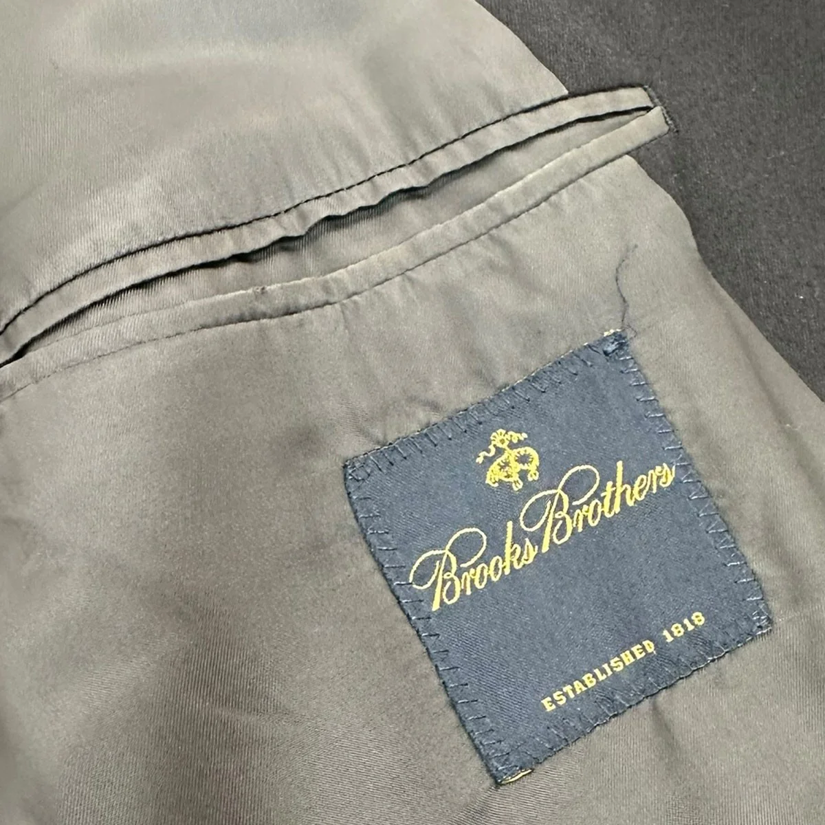 ダブルブレスト 金ボタンブレザージャケット - Image 6