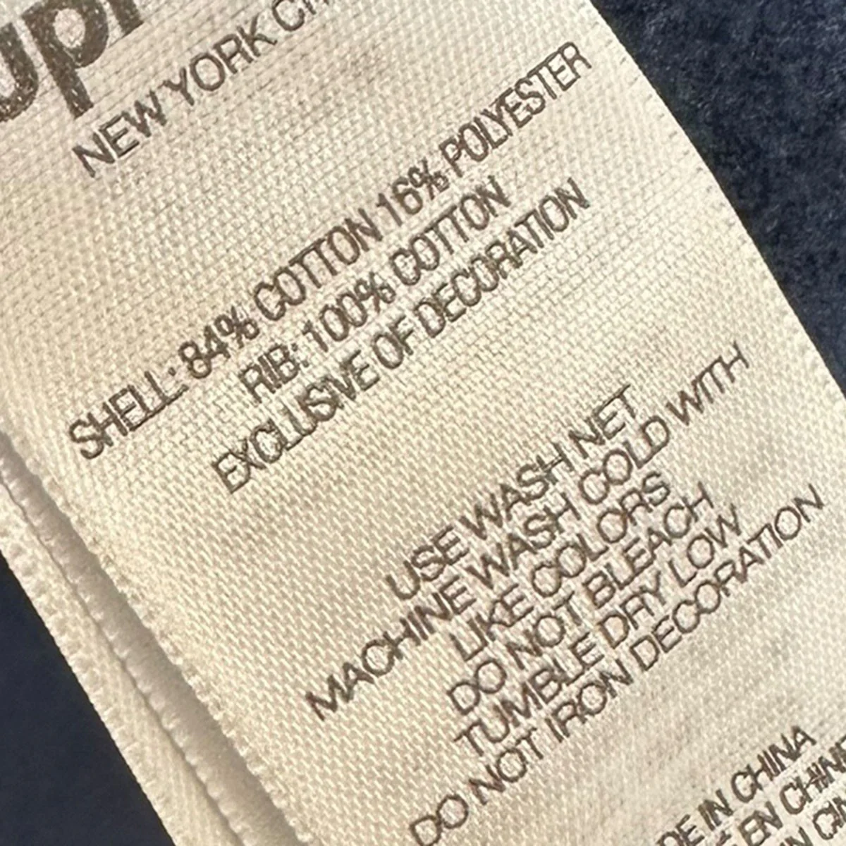 25SSWASHED BOX LOGO CREWNECKウォッシュドボックスロゴクルーネックスウェットシャツ - Image 7