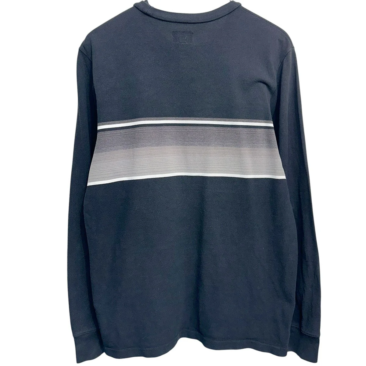 18SSShadow Stripe L／S Topシャドーストライプロングスリーブトップ クラシックロゴ鹿の子長袖Tシャツ - Image 2