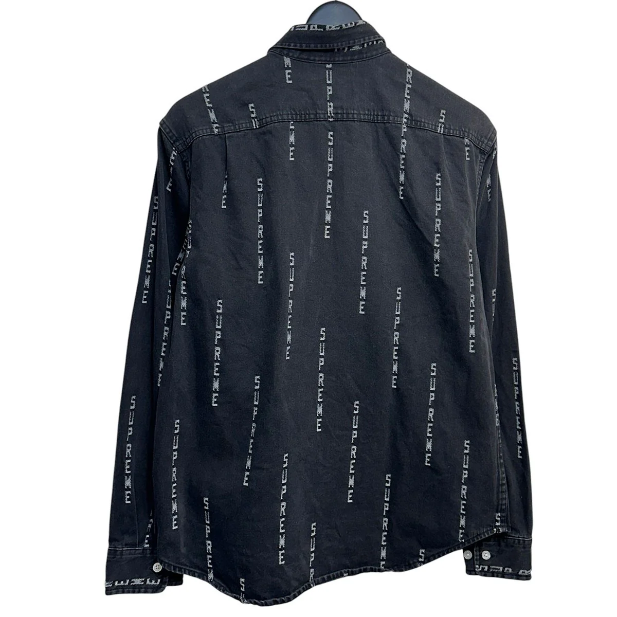 20AWLogo Stripe Jacquard Denim Shirtロゴストライプジャガードデニムシャツ - Image 2