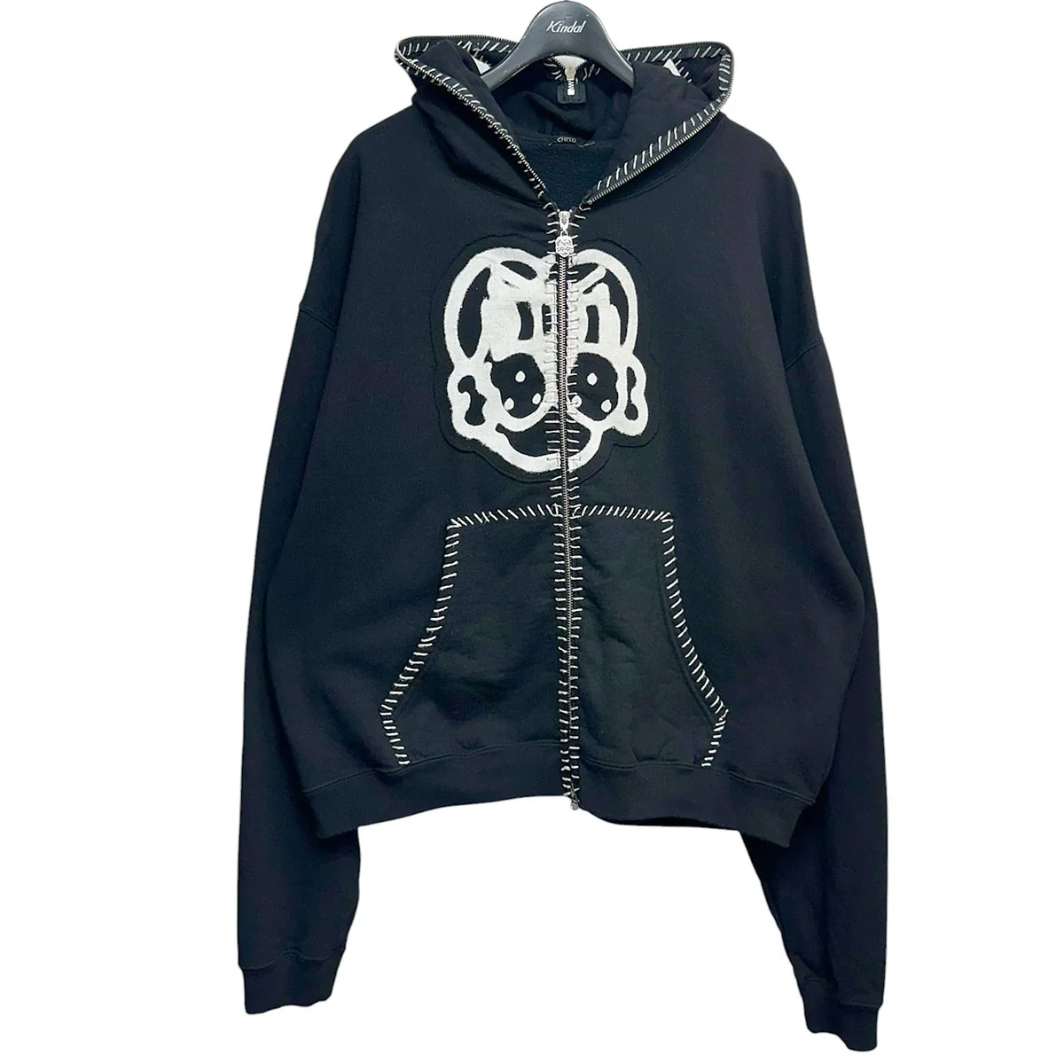 HAND-STITCHED FULL ZIP HOODIEハンドステッチフルジップフーディー