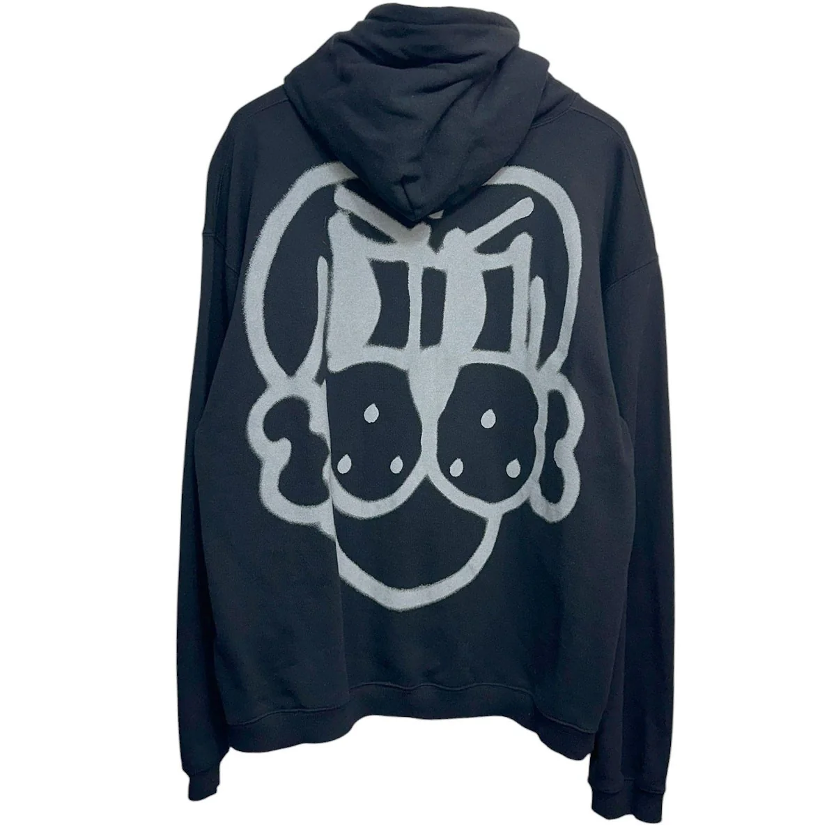 CHITO HoodieダブルネームドッグモチーフプリントプルオーバーフーディーSL-T17-004 - Image 2
