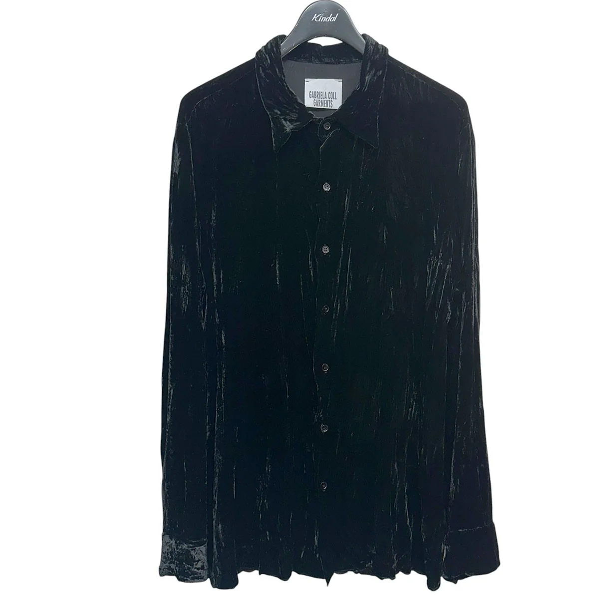 Crushed Velvet ShirtクラッシュベルベットシャツNo.118