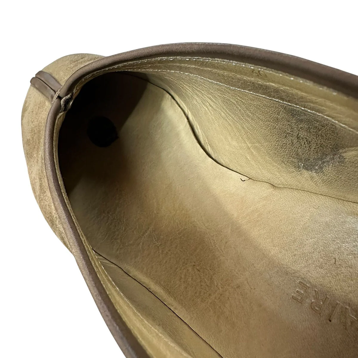 PIPED CREPE SLIPPERSクレープソールスウェードシューズ - Image 7