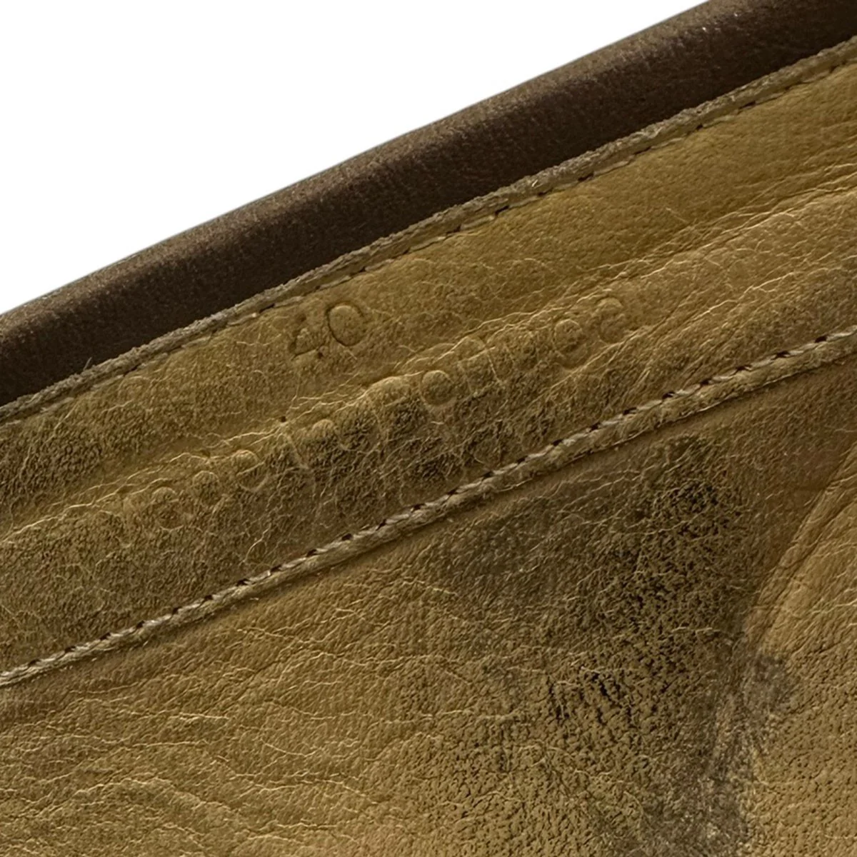 PIPED CREPE SLIPPERSクレープソールスウェードシューズ - Image 9