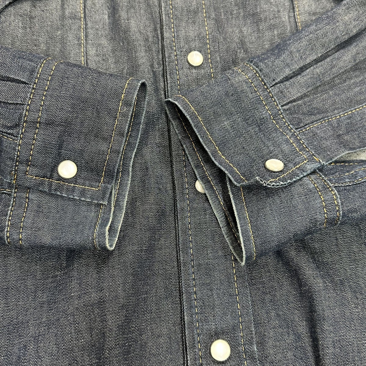 24SSコットンデニムウエスタンシャツS50DT0015 S30881 - Image 7