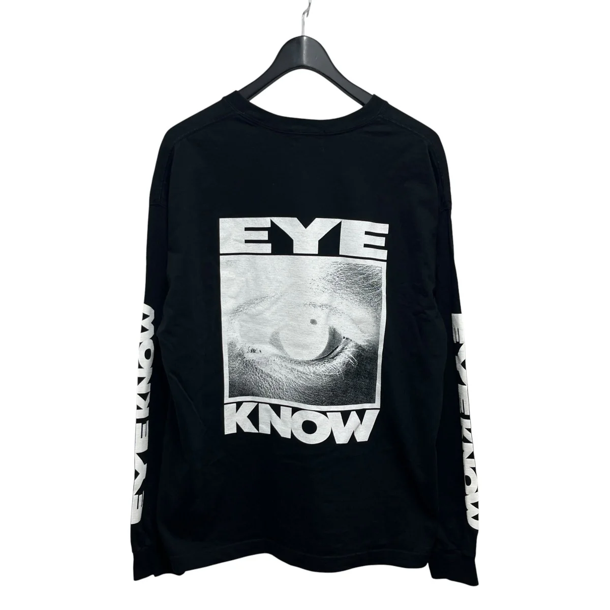 EYE KNOW ロングTシャツ長袖カットソー - Image 2