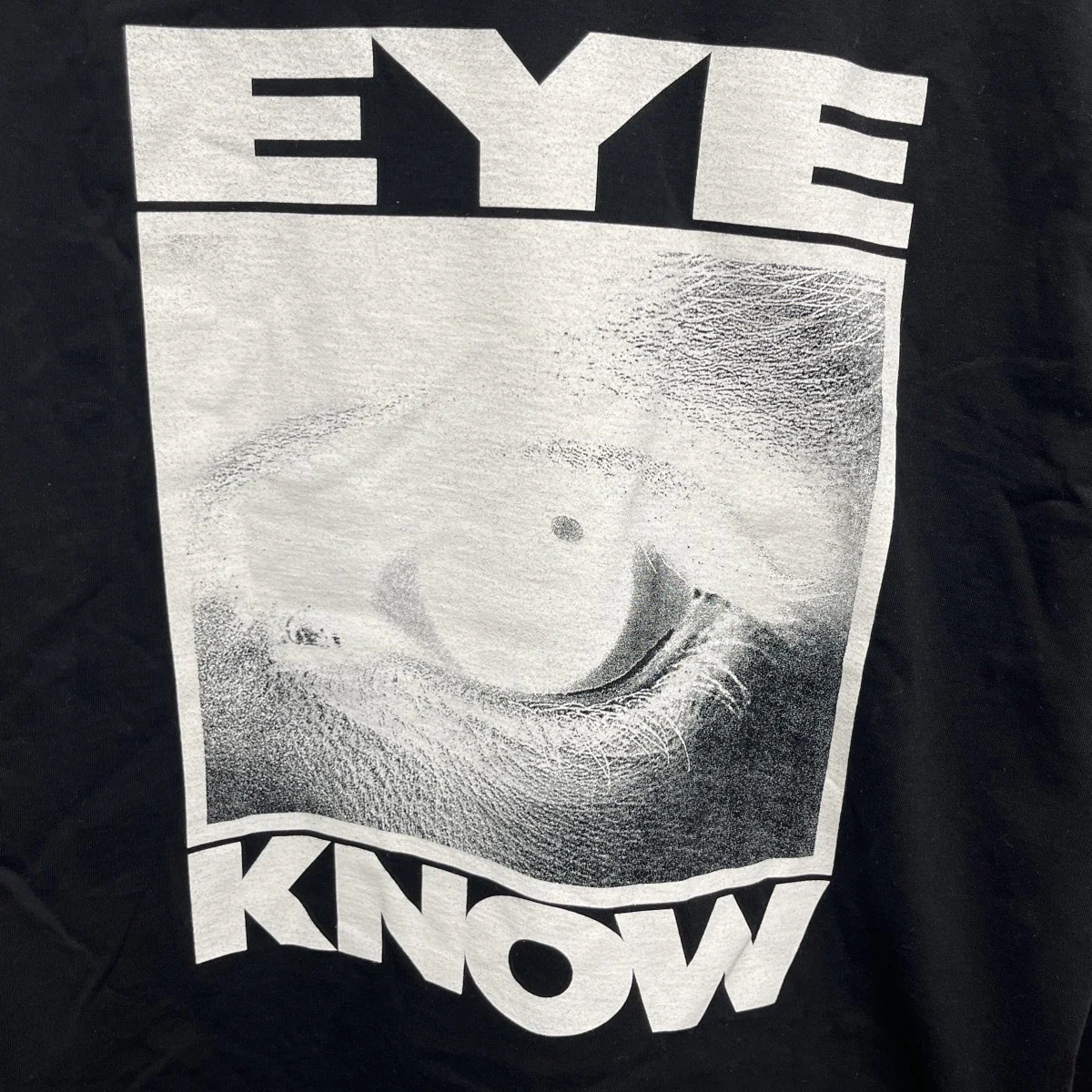 EYE KNOW ロングTシャツ長袖カットソー - Image 3