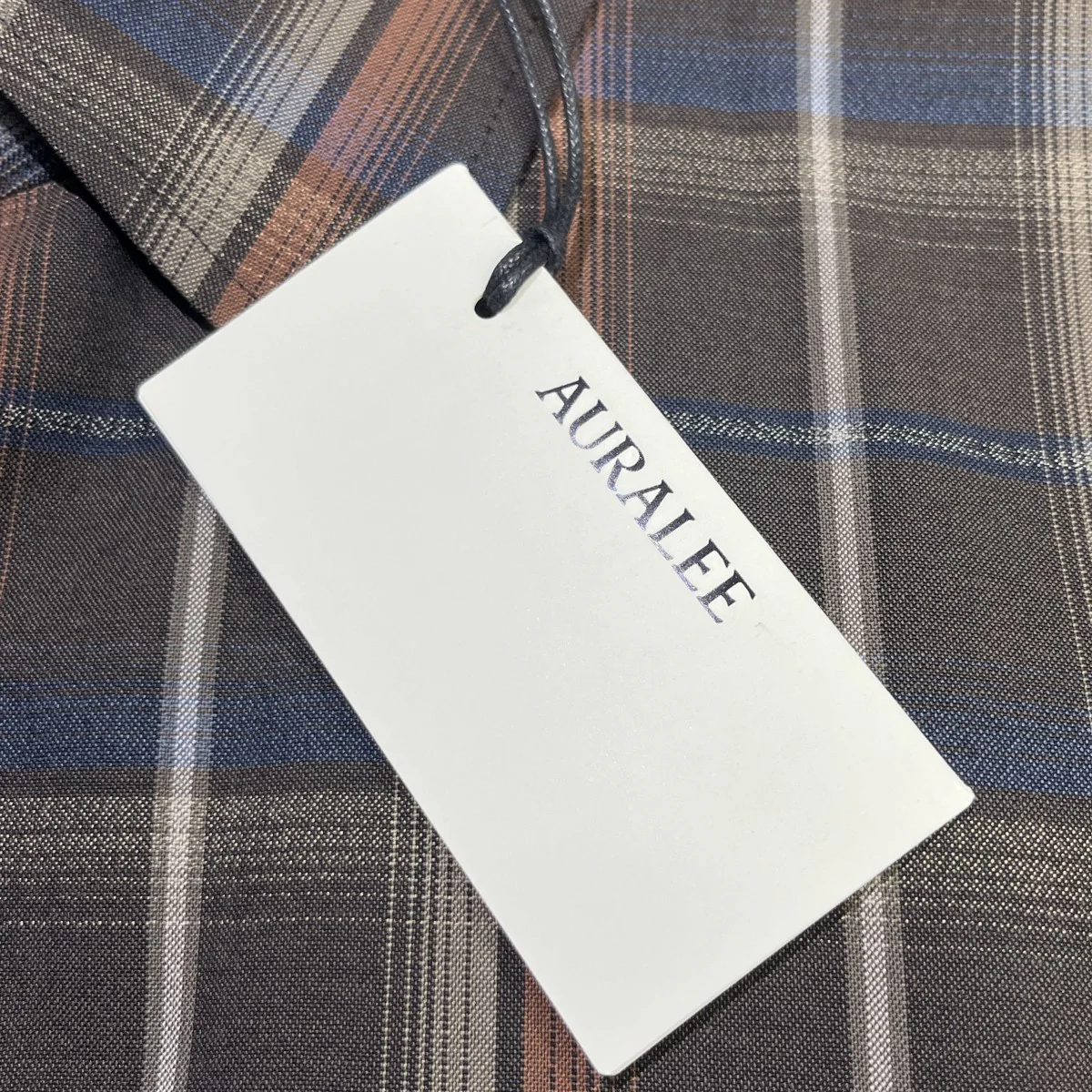 SUPER LIGHT WOOL CHECK SHIRTA24SS01LC - Image 4