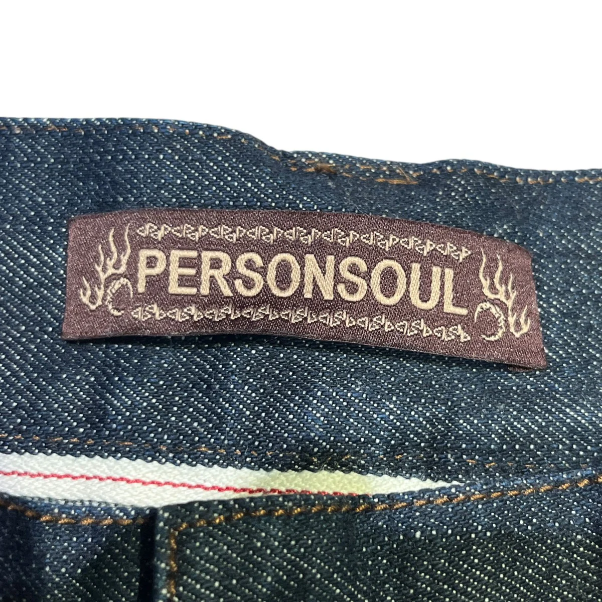 26SS Mythic Era Lightning Totem Patchwork Denim ジーンズ - Image 7