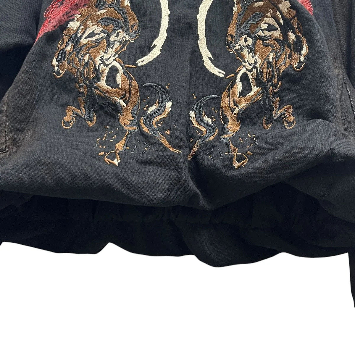 HORSE PRINT&SUN TOTEM HOODIE - Image 7