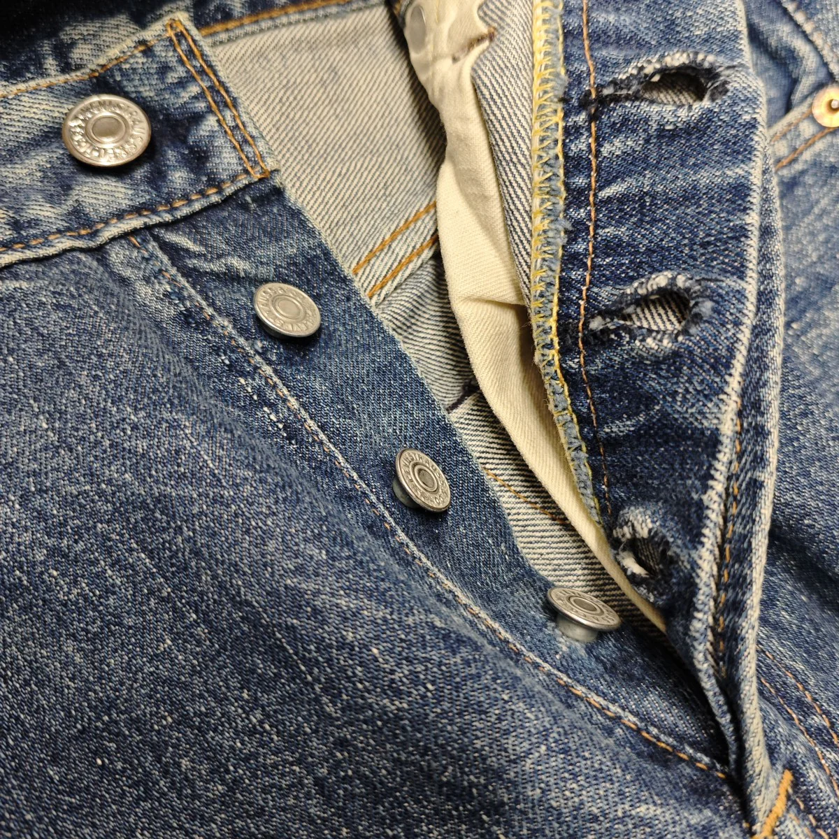 70s 501 66前期 ボタン裏6  デニムパンツ - Image 8