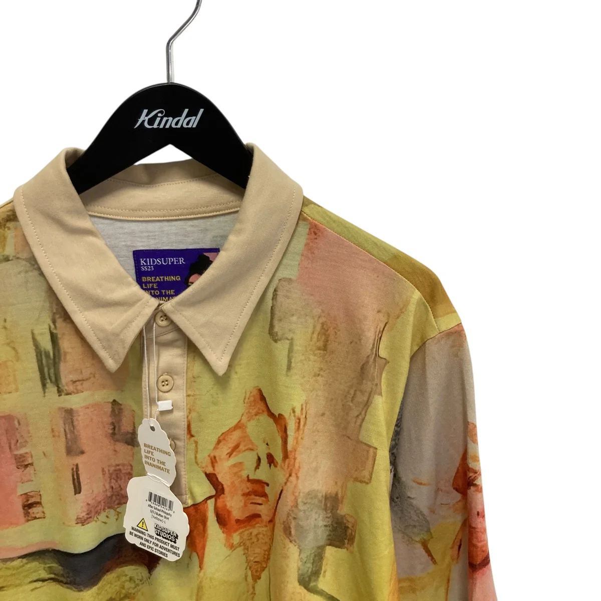 After School Philopshy s/s 3 Button Shirtポロシャツ - Image 3