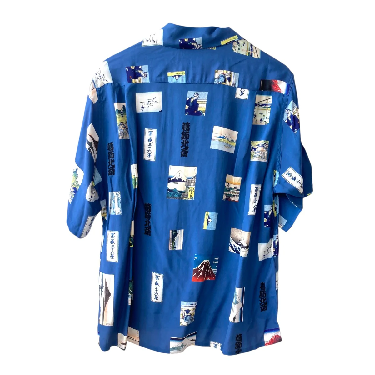 葛飾北斎 S S HAWAIIAN SHIRTアロハシャツHOKUSAI-WM-HI01 - Image 2