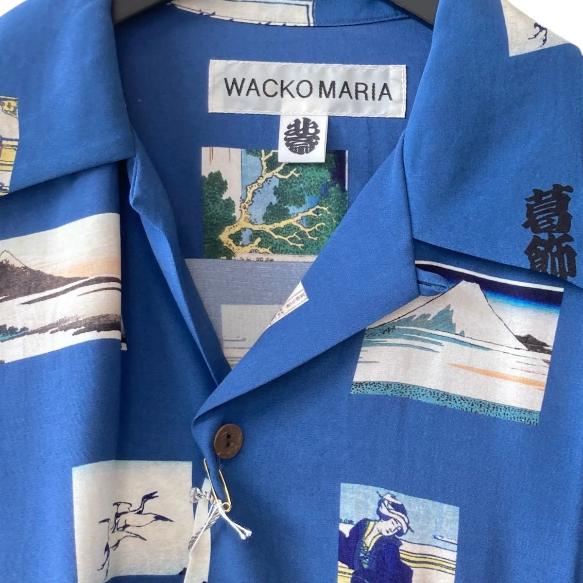 葛飾北斎 S S HAWAIIAN SHIRTアロハシャツHOKUSAI-WM-HI01 - Image 3
