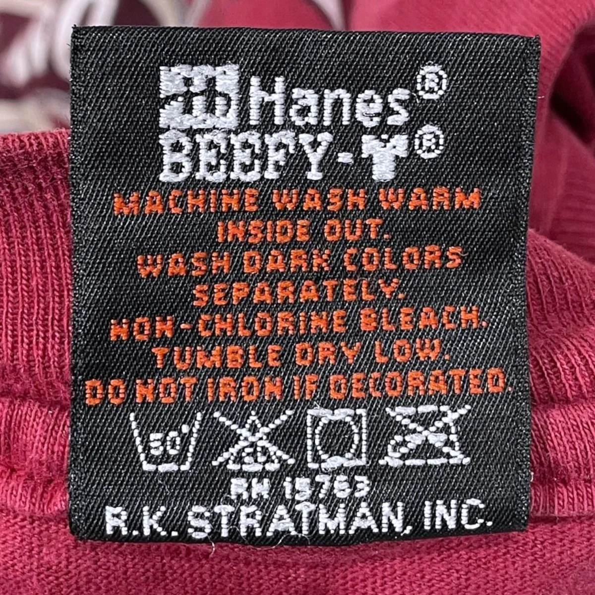 90s プリントTシャツ USA製 Hanes BEEFY-T ヘインズ ビーフィーT - Image 8