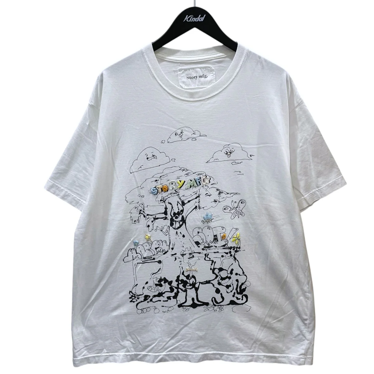 22SS 刺繍Tシャツ Grateful T-shirt - Alfie’s Happy Soil グレイトフルティー ショートスリーブ アルフィーズ ハッピー ソイル