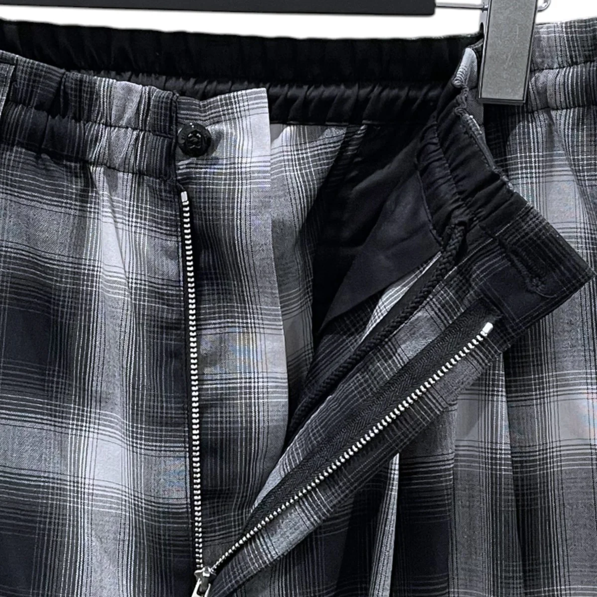 24AW オンブレチェック柄パンツ T／W 2 Tuck Easy Pants -Ombre Check- テトロンウール 2タックイージーパンツ CTE-26S101-CHECK - Image 3