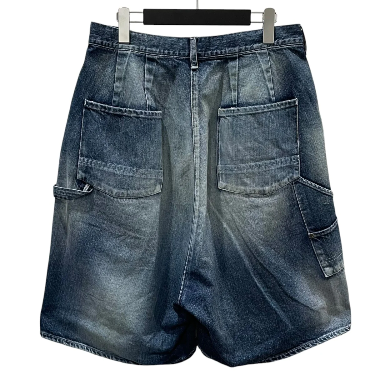 25AW 加工デニムハーフパンツ BOXY DENIM PAINTER SHORTS ボクシーデニムペインターショーツ ACW-11 - Image 2