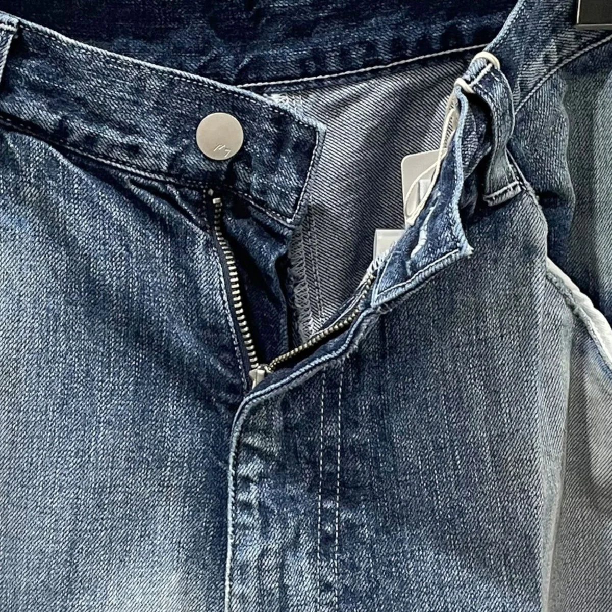 25AW 加工デニムハーフパンツ BOXY DENIM PAINTER SHORTS ボクシーデニムペインターショーツ ACW-11 - Image 3