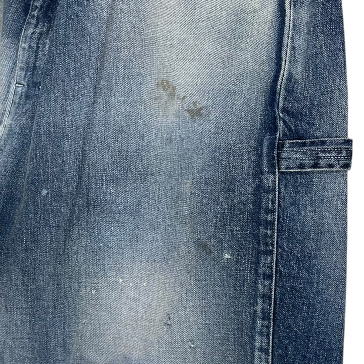 25AW 加工デニムハーフパンツ BOXY DENIM PAINTER SHORTS ボクシーデニムペインターショーツ ACW-11 - Image 4