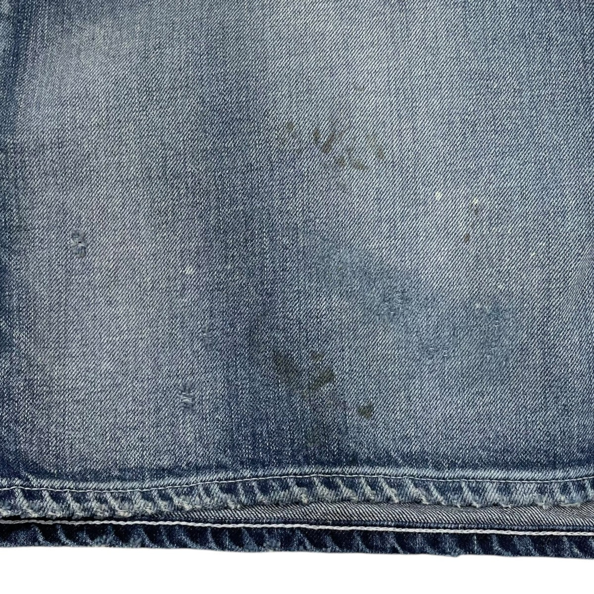 25AW 加工デニムハーフパンツ BOXY DENIM PAINTER SHORTS ボクシーデニムペインターショーツ ACW-11 - Image 6