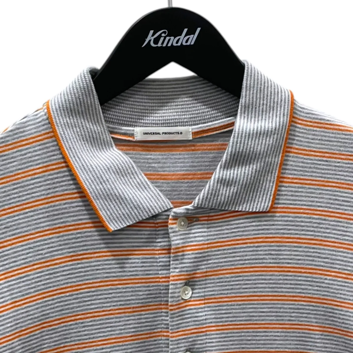 23SS ボーダー柄半袖ポロシャツ MULTI BORDER S／S POLO マルチボーダー ショートスリーブポロ 231-60106 - Image 3