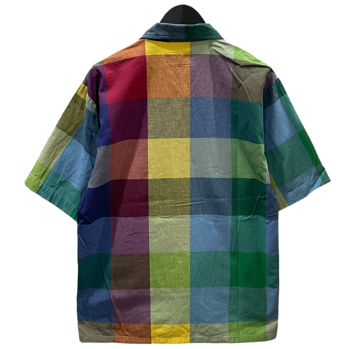 18SS チェック柄半袖シャツ SHORT SLEEVE SHIRT - COTTON ショートスリーブシャツ - コットン 8036-13-11000 - Image 2