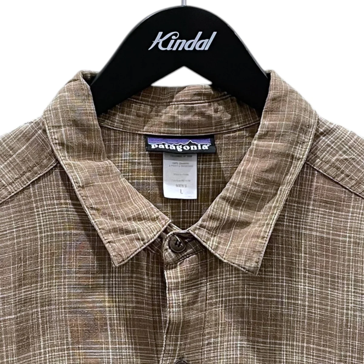 07SS チェック柄ヘンプ半袖シャツ S/S Hemp Shirt ショートスリーブ ヘンプシャツ 53141S7 - Image 3
