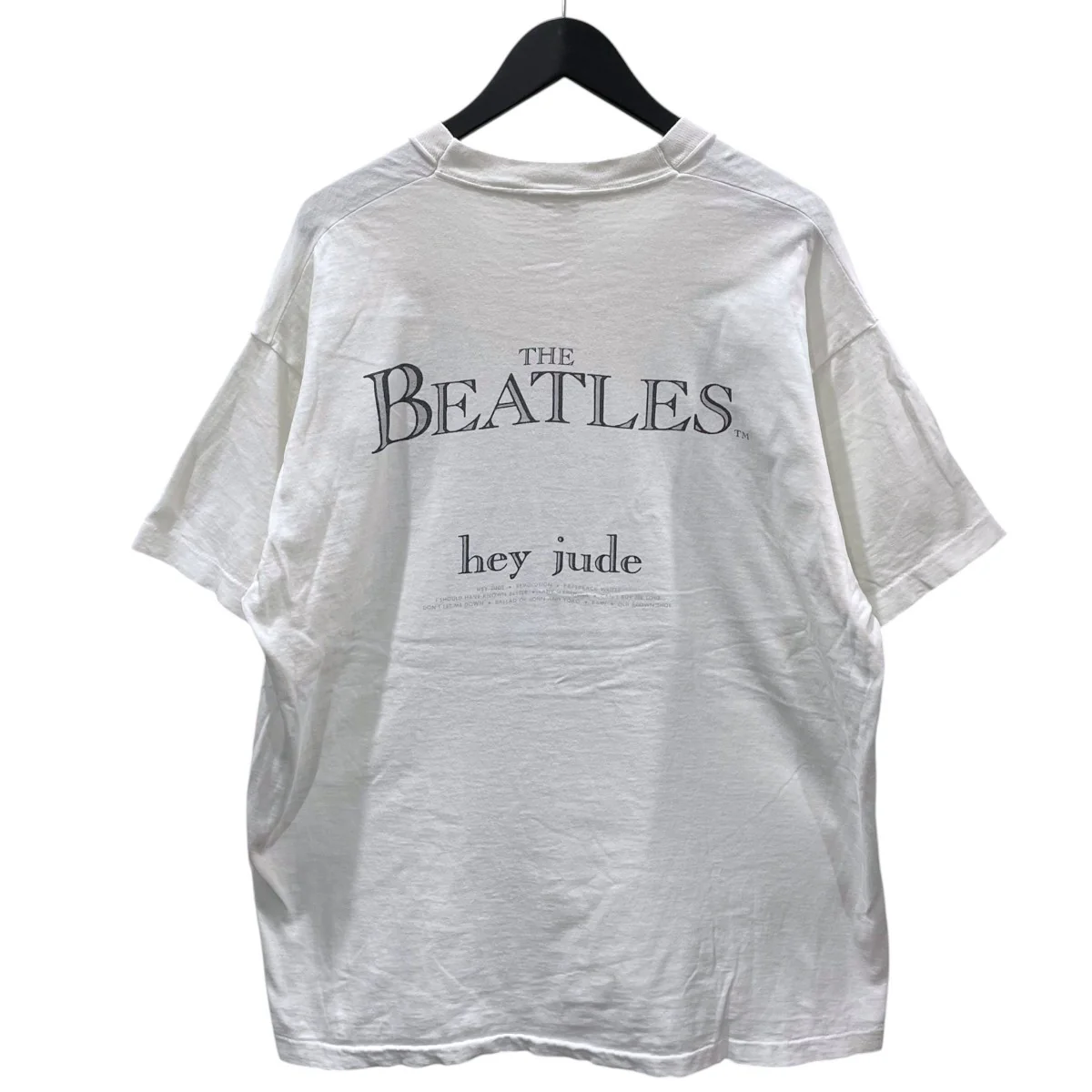 90s プリントTシャツ THE BEATLES Hey Jude ビートルズ ヘイ ジュード - Image 2