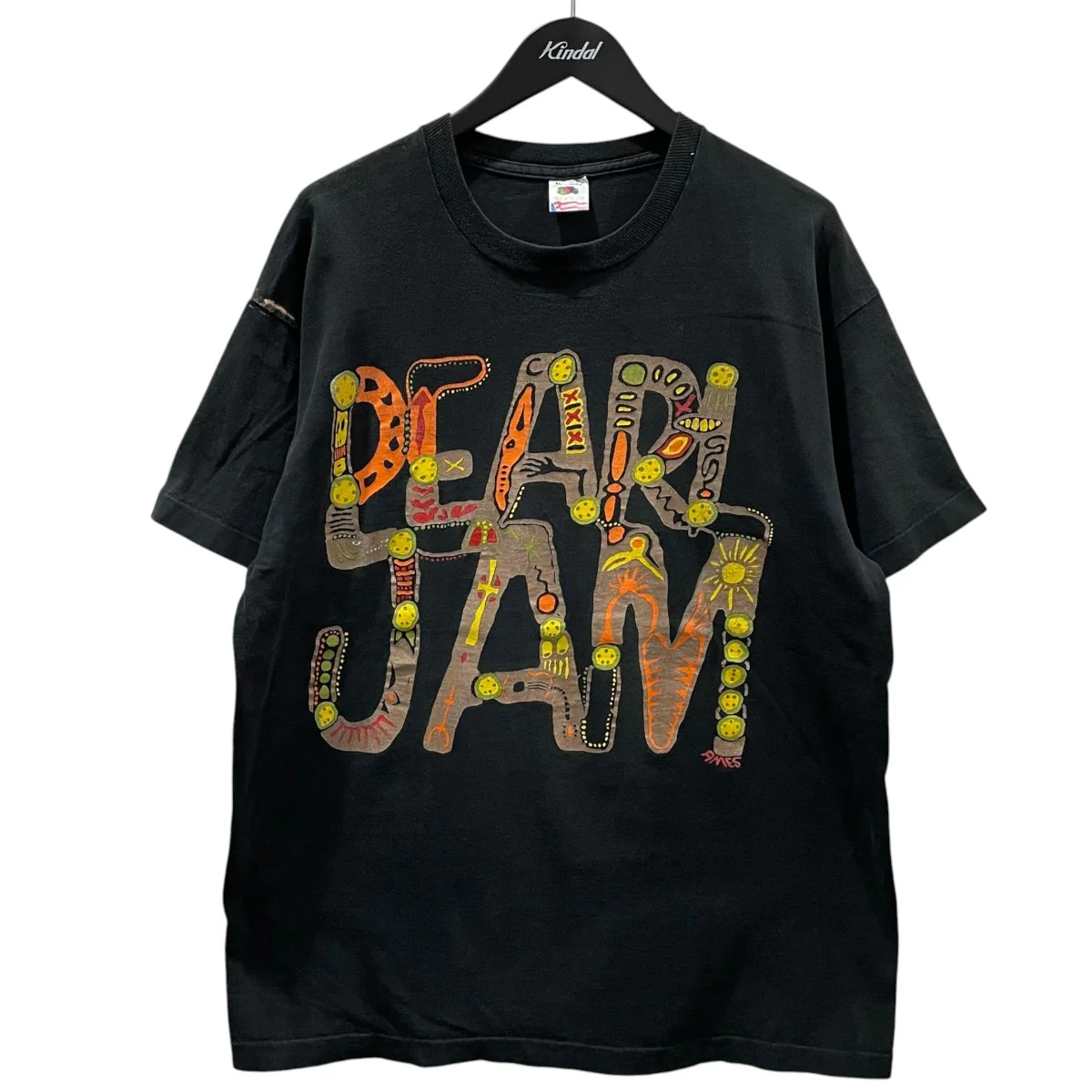 プリントTシャツ PEARL JAM music for rhinos パール ジャム ミュージック フォー ライノス