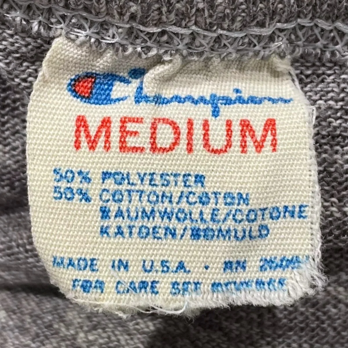 80s 霜降りTシャツ トリコタグ 50／50 - Image 7