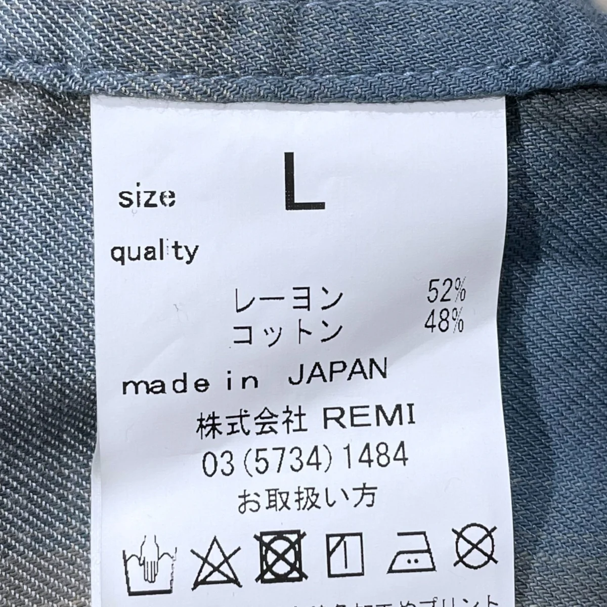オンブレチェック柄オープンカラー半袖シャツ - Image 4