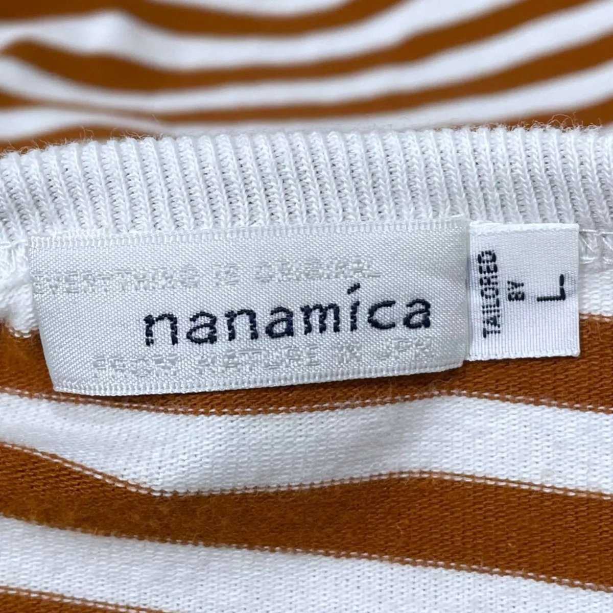 24SS ボーダー柄Tシャツ COOLMAX Stripe Jersey Tee クールマックス ストライプ ジャージー ティー SUHS425 - Image 4