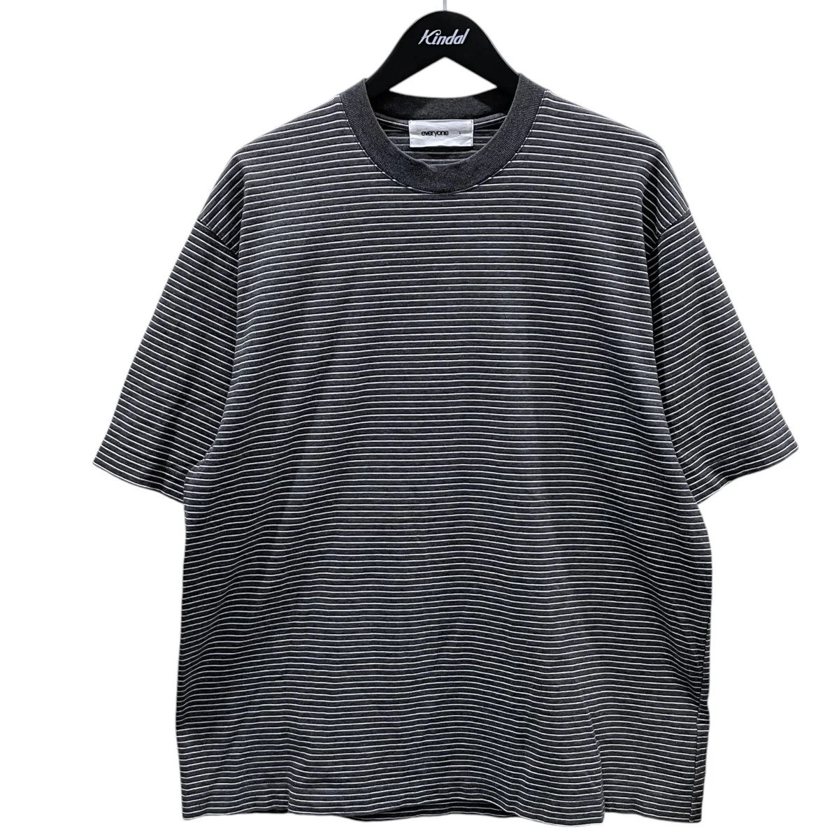 23SS ボーダー柄オーバーサイズTシャツ border short sleeve tee shirts ボーダー ショートスリーブ ティーシャツ EV23-CS08