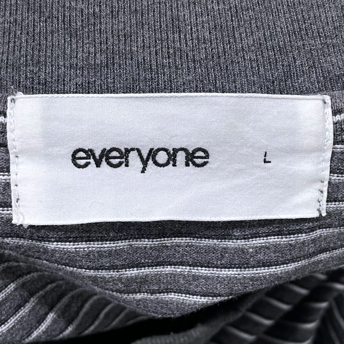 23SS ボーダー柄オーバーサイズTシャツ border short sleeve tee shirts ボーダー ショートスリーブ ティーシャツ EV23-CS08 - Image 4