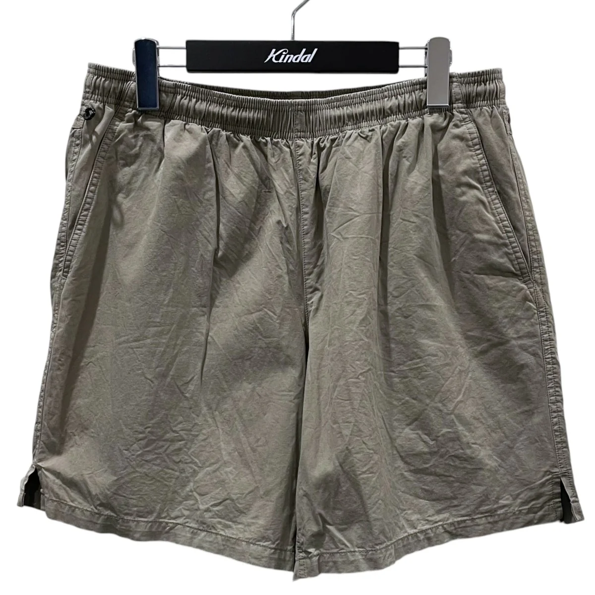 25SS ウォッシュ加工イージーハーフパンツ WASHED TWILL WOVEN BELTED SHORT ウォッシュド ツイル ウーブン ベルテッド ショート BAL-2157
