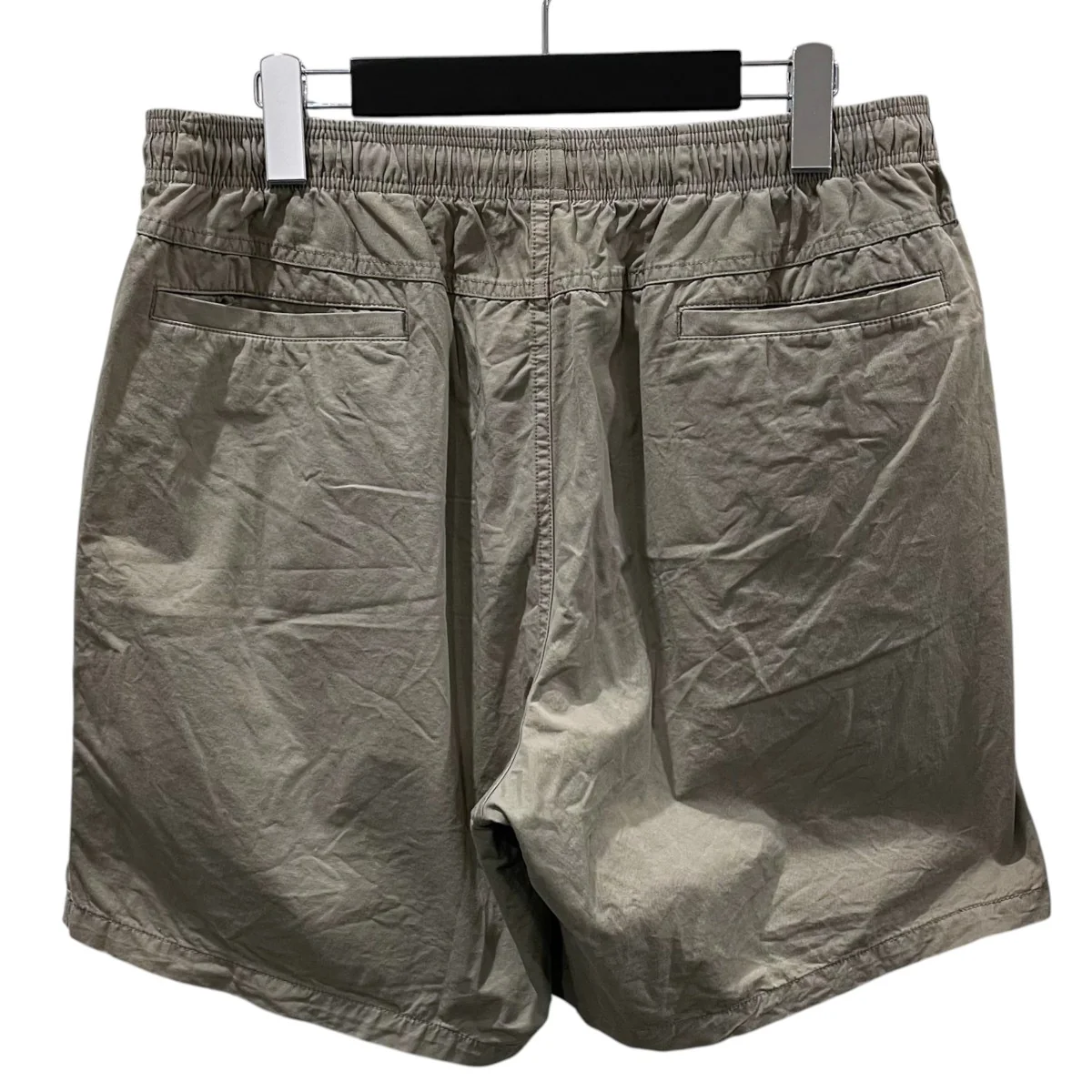 25SS ウォッシュ加工イージーハーフパンツ WASHED TWILL WOVEN BELTED SHORT ウォッシュド ツイル ウーブン ベルテッド ショート BAL-2157 - Image 2
