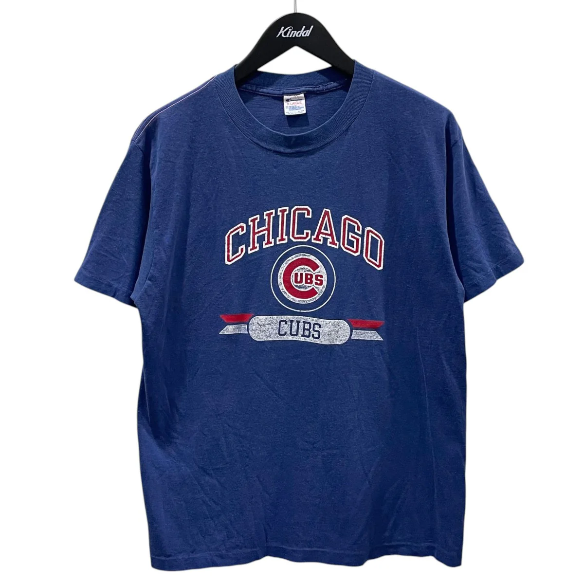 80s プリントTシャツ トリコタグ Chicago Cubs シカゴカブス