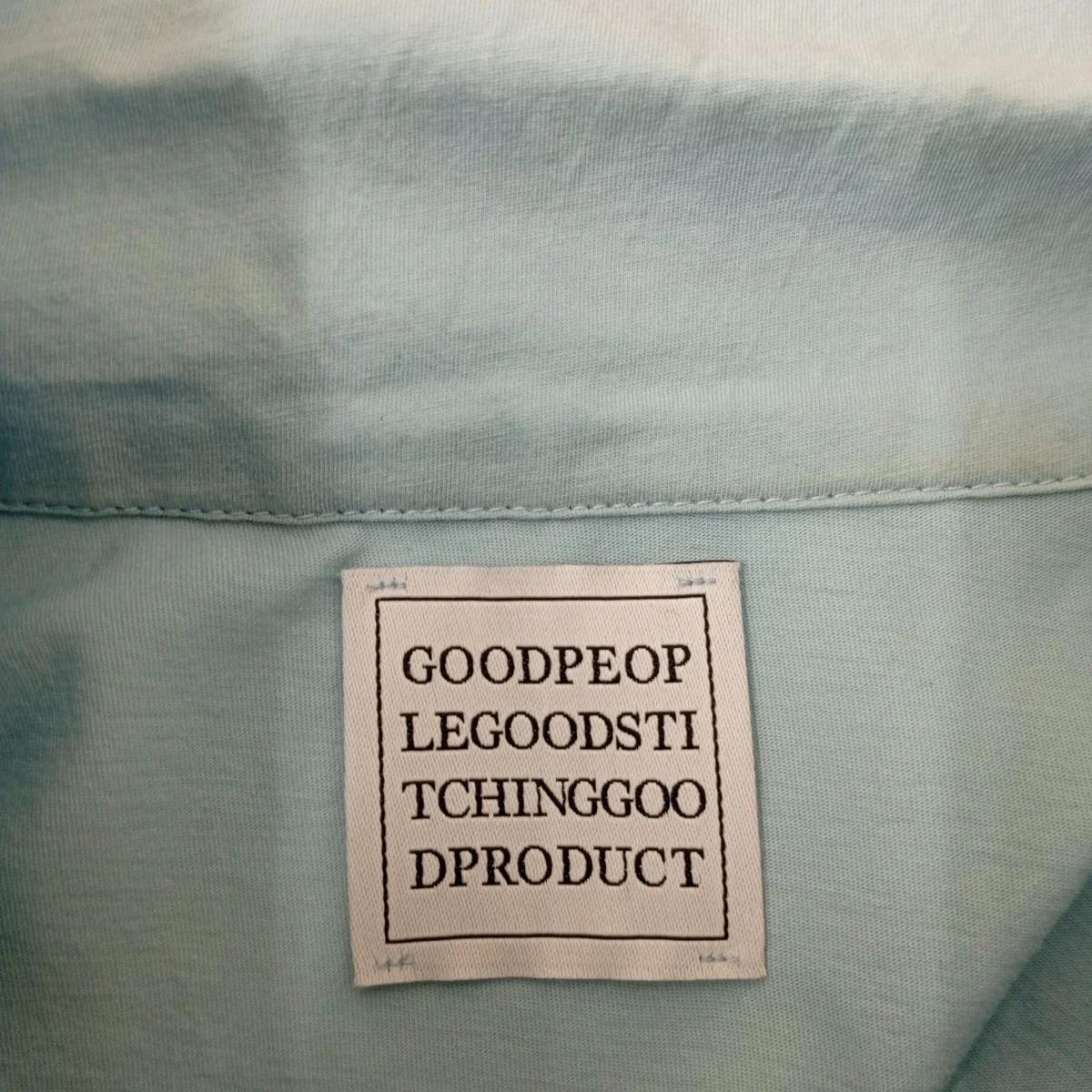 GOOD PEOPLE GOOD STITCHING GOOD PRODUCT半袖シャツ - Image 3