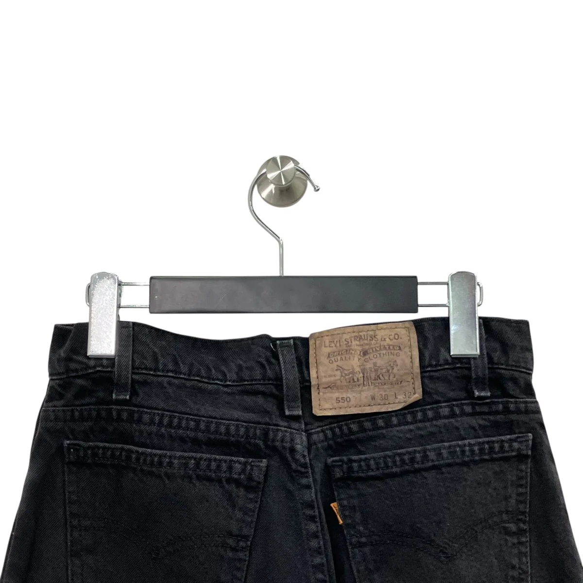 550ブラックデニムパンツ - Image 5