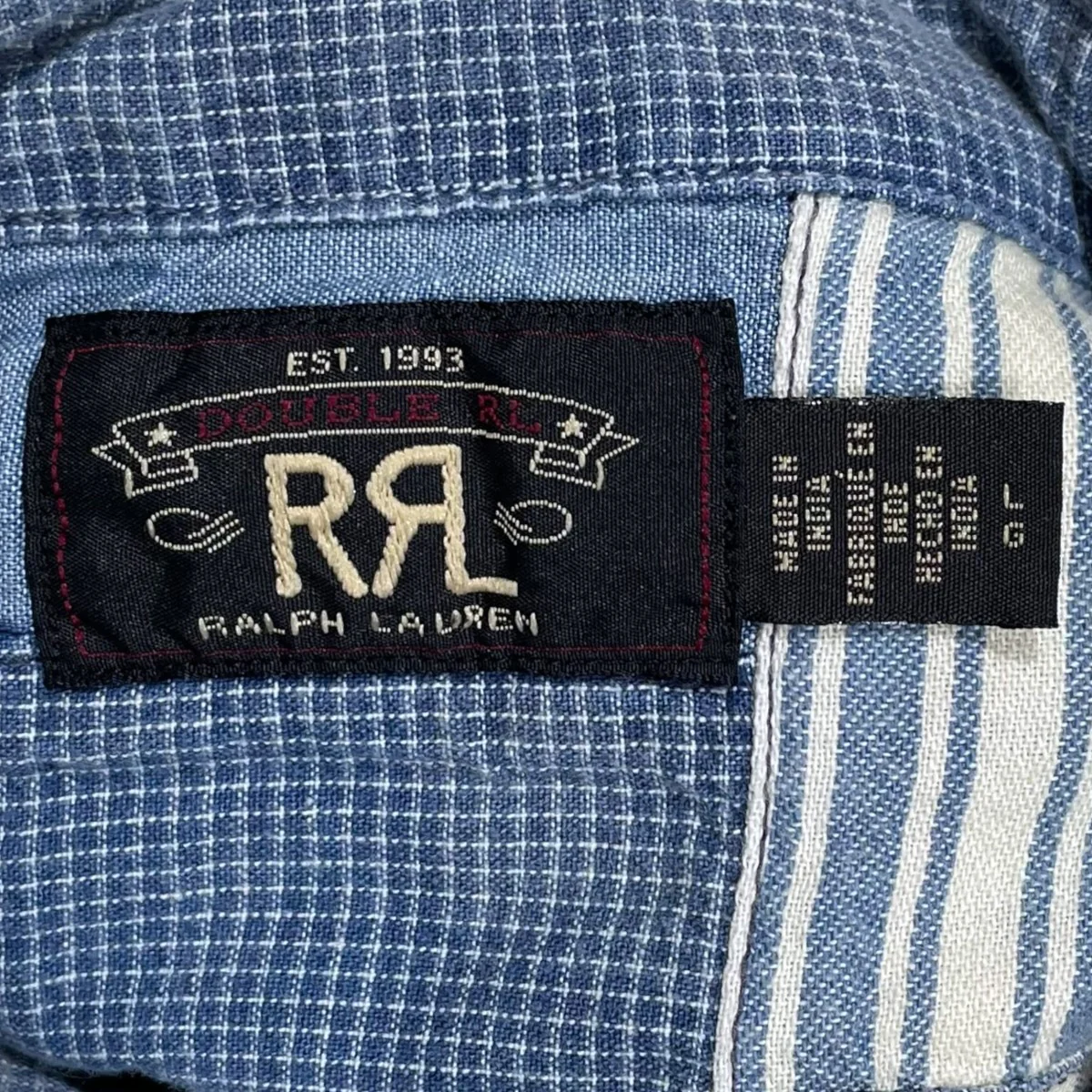 24SS パッチワーク半袖シャツ Farrell Patchwork Cotton Shirt ファレル・パッチワーク・コットン・シャツ - Image 4