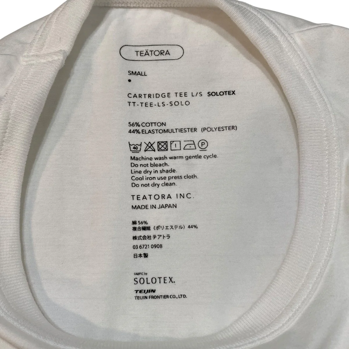 TシャツTT-TEE-LS-SOLO - Image 5