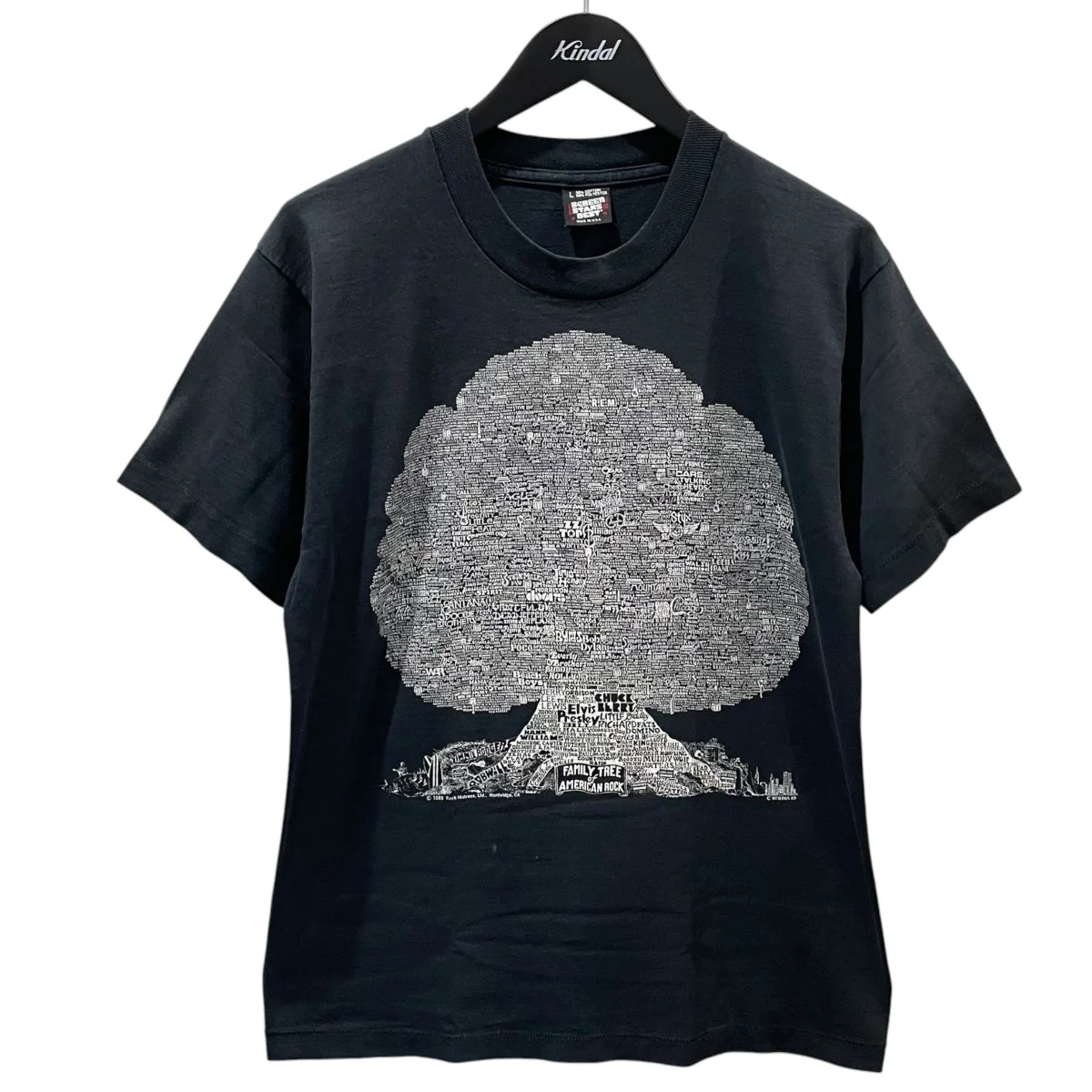 プリントTシャツ FAMILY TREE OF AMERICAN ROCK