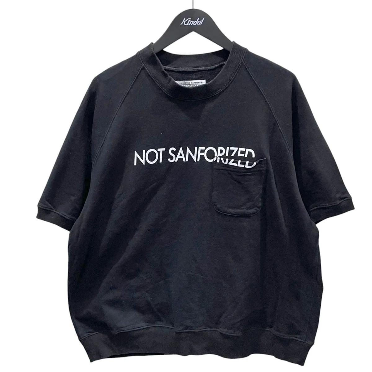 25SS 半袖スウェットトレーナー Short Sleeve Crew Cotton French Terry-Not Sanforized
